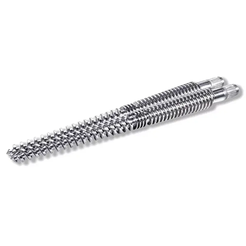 Sgriw Twin Conigol Intermeshing